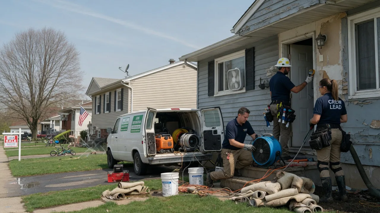 Flood Cleanup in Titusville, PA near me